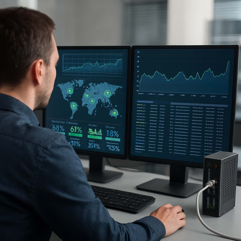 photographic image that relates this  continuous visibility into system performance delivering realtime data from remote sites back to operations team-1