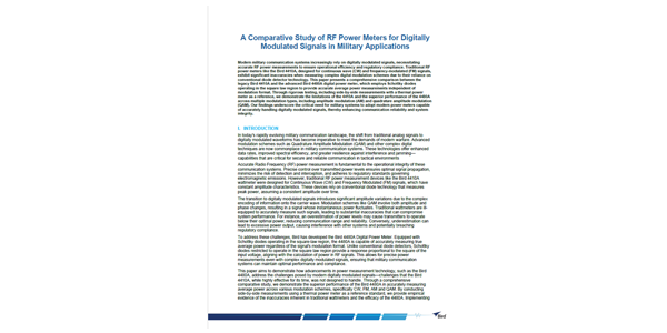 Cover of rf power meters case study