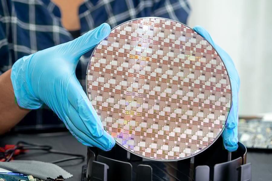 bigstock-Silicon-Wafer-For-Manufacturin-455332685