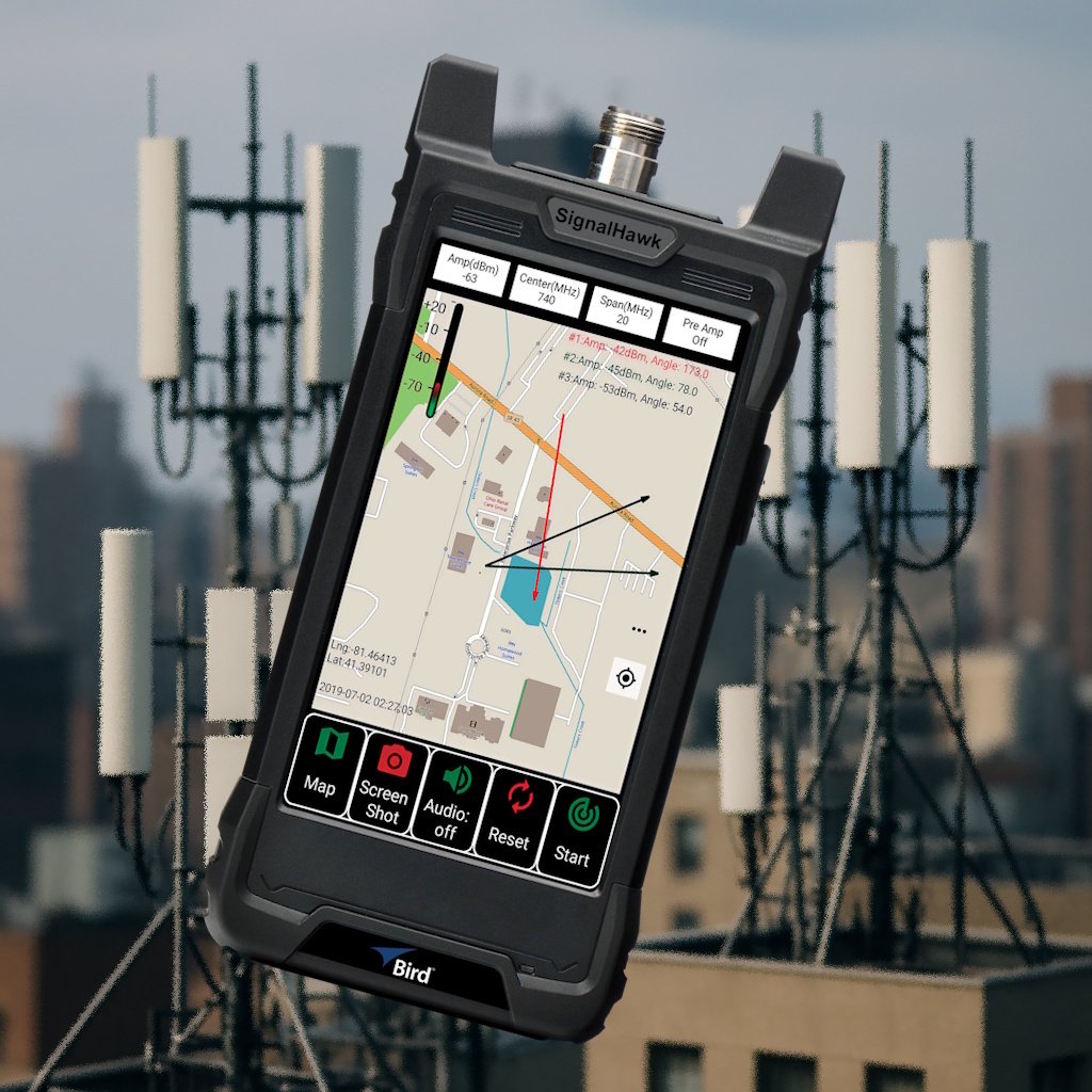 SignalHawk-AOA with Urban Antenna Array