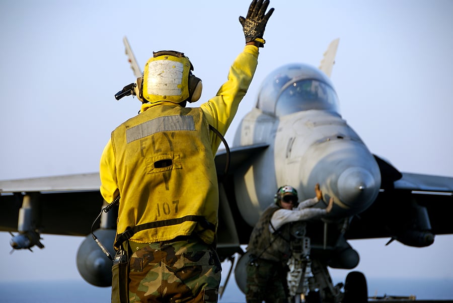 bigstock-F--Hornet-And-Sailors-3123946