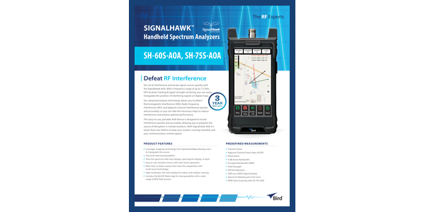 Cover of SH-60S-AOA, SH-75S-AOA  Datasheet