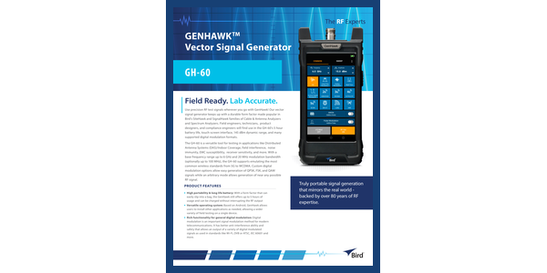 Cover of GH-60 Datasheet