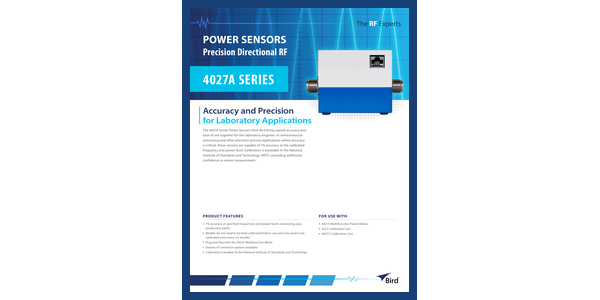 Cover of 4027A Series Datasheet