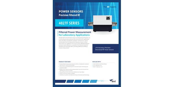 Cover of 4027F Series Datasheet