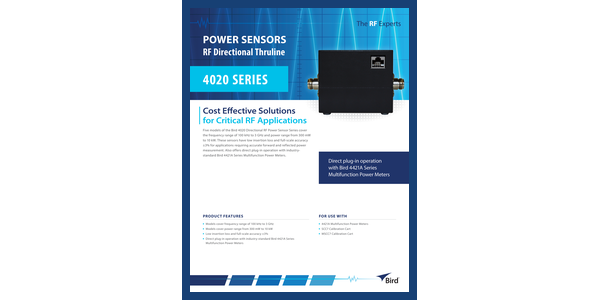 Cover of 4020 Series Datasheet