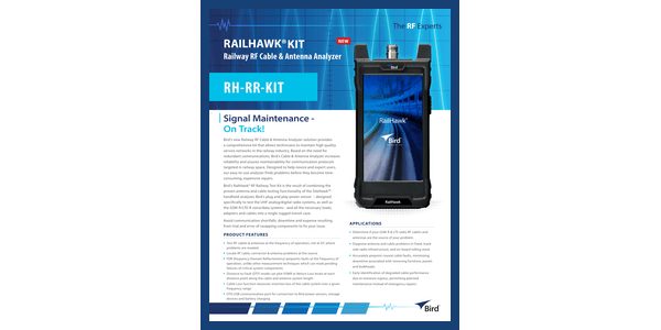 RF Cable & Antenna Analyzers | Bird – The RF Experts