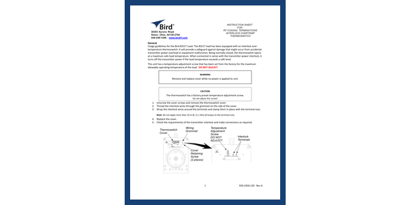 Cover of 2450-129 Manual