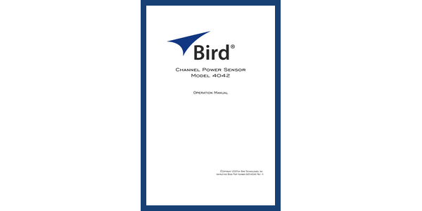 Cover of 4042 Manual