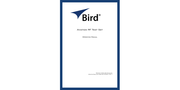 FlightHawk Aviation Antenna Analyzer Kit | Bird – The RF Experts