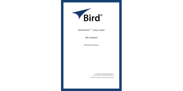 Cover of SK-4500 Manual