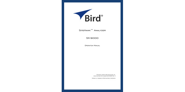 Cover of SK-9000 Manual