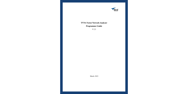 Cover of TVNA Programming Manual