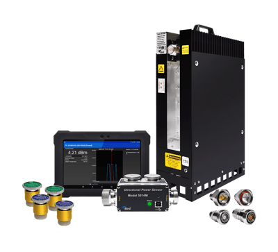 Equipment of a Bird MRI3T Calibration kit