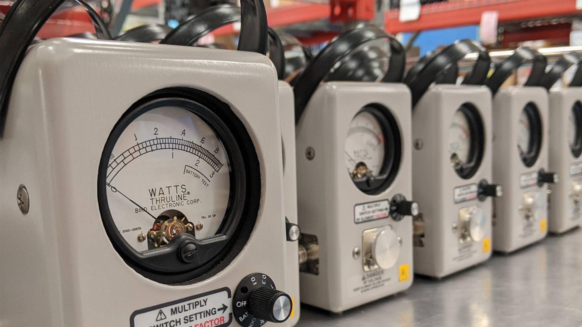 Bird43 Electronic Corp ワットメーター 本体 BIRD ワットメーター MODEL 43 WATTMETER 動作未確認 Bird 43 and 43P