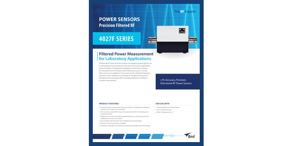 Cover of 4027F Series Datasheet
