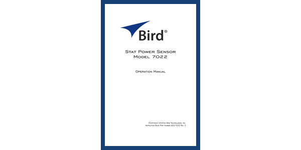 Cover of 7022 Manual
