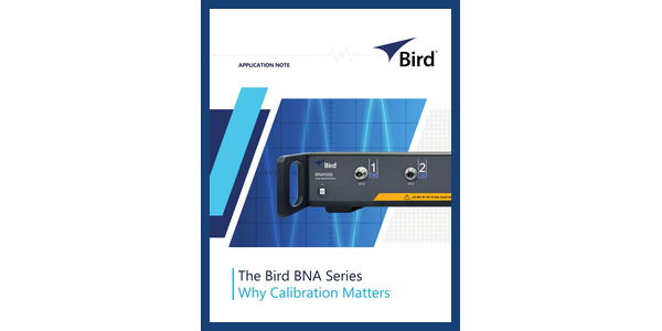 Cover of Bird Why VNA Calibration Matters App Note